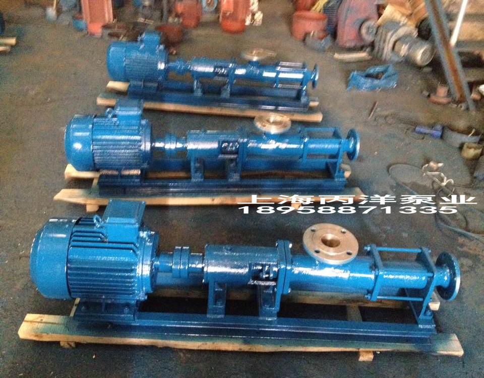 G型螺桿泵廠家，單螺桿泵，浙江螺桿泵廠家，上海螺桿泵廠家